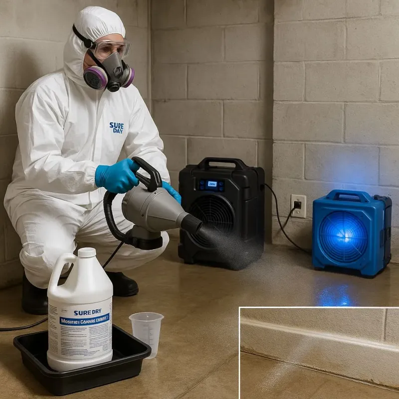 Sanitization and Odor Removal process in Trempealeau, WI