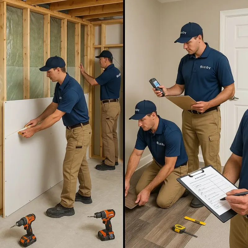 Repairs and Reconstruction process in Trempealeau, WI
